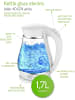 Adler Europe AD1274w 1,7 L Glas Wasserkocher weiß