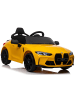 Wisam Elektrisches Kinderauto BMW M4 Gelb