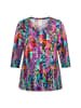 Ulla Popken Longshirt in schwarz