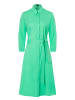 More & More Hemdblusenkleid in march green