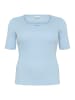 KAFFE curve T-shirt KCbritt Tight fit in Soft Chambray