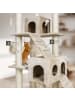 tectake Katzenbaum Knuti 186 cm Diverse Farben  (Beige)