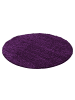 Hochflor Teppich Lux in Lila