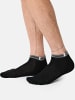 NUR DER Sneakersocken Sneaker Sport in Schwarz