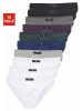H.I.S Slip in weiß, grau-meliert, blau, aubergine, schwarz