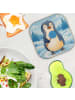 Mr. & Mrs. Panda Bierdeckel Pinguin Lolli Design ohne Spruch in Weiß