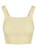 Urban Classics Urban Classics Damen Ladies Cropped Knit Top in softyellow