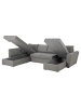 ebuy24 Schlafsofa Stan Grau 297 x 203 cm