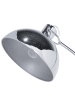Beliani Stehleuchte DINTEL in Silber - (W) 25 x (H) 155 x (L) 25 cm