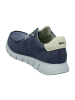 Sioux Mokassin Schnürschuhe in Blau