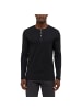 Mustang Longsleeve 2er Pack in Schwarz