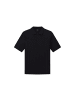 Armani Exchange Schwarz Baumwolle Poloshirt