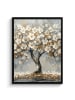 MuchoWow Poster mit Leiste Weißer Baum  (BxH)