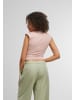 Urban Classics Urban Classics Ladies Cropped Wrapped Top in powderrose