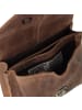 Greenburry Vintage Gürteltasche Leder 15 cm sattelbraun
