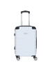 Nowi Rhodos 4 Rollen Trolley 58 cm in weiss-sz