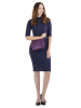 Cluty Umhängetasche echt Leder in violett