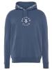Delmao Kapuzensweatshirt in blau