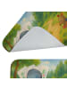 Mr. & Mrs. Panda Badematte Pinguin & Maus Wanderer Design ohne S... in Weiß