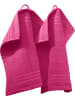 REDBEST Frottier Seiftuch 2er-Pack New York in pink