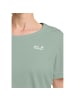 Jack Wolfskin T-Shirt TECH T W in Grün2030