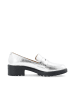 Bianco Halbschuhe in Silver