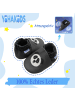 Yihakids Baby Krabbelschuhe aus Leder, weiche Lauflernschuhe mit rutschfester Sohle 