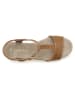 LASCANA Sandalette in braun