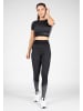 Gorilla Wear Nahtloses Crop-Top - Selah - Schwarz