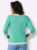creation L 3/4 Arm-Pullover in blaugrün