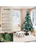 tectake Christbaum künstlich Tannenbaum 150-180cm  Grün