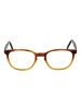 Andy Wolf Unisex Optische Fassungen Trapez Braun
