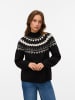 Vero Moda Strickpullover in Chocolate Torte