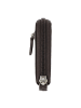 Golden Head Polo Geldbörse RFID Schutz Leder 10 cm in dunkelbraun