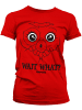 Gremlins Shirt "Wait. What? Girly Tee" in Rot