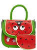 myMo Women Handbag in Red Green
