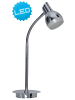 näve LED Tischleuchte "CHROMEY" in chrome - (L)12 cm x (B)12 cm x (H)45 cm - EEK G