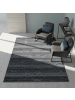 KADIMA DESIGN Teppich Kurzflor Uni-Design Polypropylen Wohnzimmer in Grau