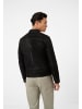 Ricano Herren Lederjacke "Carlo" mit Nubukleder in Schwarz