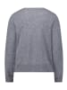 BETTY & CO Strickpullover mit Rundhalsausschnitt in Grey Melange