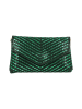 faina Women Flap Bag in Green