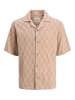 Jack & Jones Hawaii-Hemd in Bombay Brown