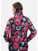 MADELEINE Outdoor Steppjacke mit floralem Print in schwarz / multicolor