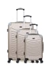WAVE PARIS 3 tlg. Kofferset CONGO in Beige (95L/64L/37L)
