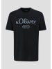 s.Oliver T-Shirt kurzarm in Schwarz