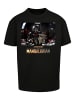 F4NT4STIC Heavy Oversize T-Shirt Star Wars The Mandalorian Child On Board in schwarz