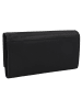 mano Donna Giulia Geldbörse Leder 19,5 cm schwarz