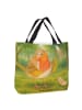 Mr. & Mrs. Panda Schultertasche Rotkehlchen Federn Design ohne S... in Weiß