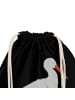Mr. & Mrs. Panda Beutel Storch ohne Spruch in Schwarz