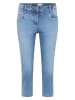 Cecil 3/4 Slim Leg Jeans im Casual Fit in Blau
